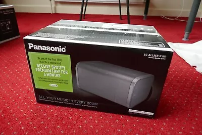 PANASONIC SC-ALL3EB-K WIRELESS Wi-Fi SPEAKER • £60