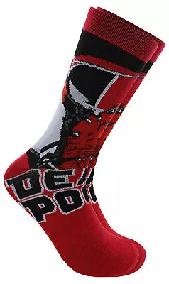 Marvel Comics Deadpool Panel Crew Socks • $8.99