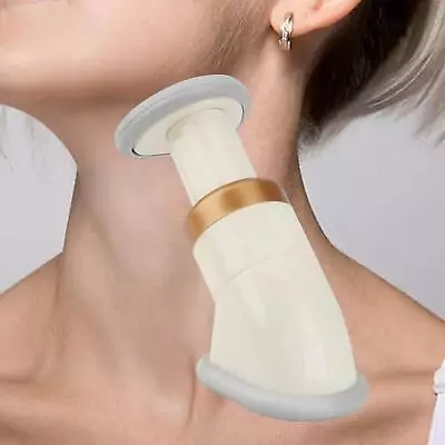 Chin Neck Slimmer Jaw Trainer Facial Massager Face Lift Tools Neckline Exerciser • £8.40