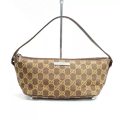 Gucci Accessories Pouch Bag  Brown Canvas 3238152 • $37