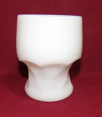 Vintage Georgian Honeycomb Milk Glass 8 Oz Tumbler Hazel-Atlas  MCM • $9.99