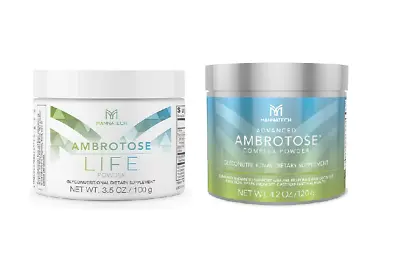 Mannatech Advanced Ambrotose 120g And Ambrotose LIFE 100g Combo Immune Boost NEW • $289.95