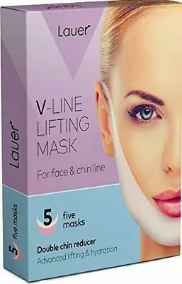 Lauer V-Line Lifting Mask Face Slimming Mask Double Chin Reducer 5 Skincare Mask • $19.95