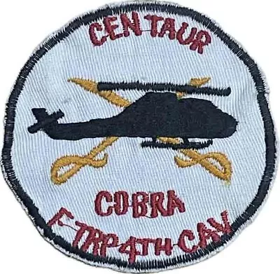 Wartime Viet Made Us Army Air Cavalry F-troop 4th Cav Patch (126) • $174.99
