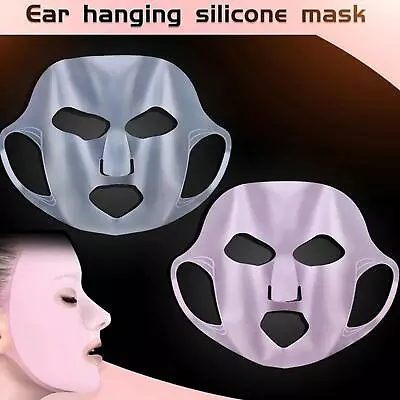 1PC Silicone Face Mask Reusable Anti Wrinkle V Shape Firming Face H0P3 • $5.83