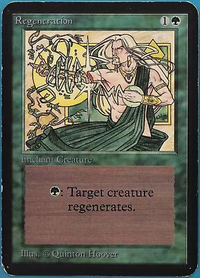 Regeneration Alpha PLD Green Common MAGIC GATHERING CARD (ID# 449279) ABUGames • $11.16