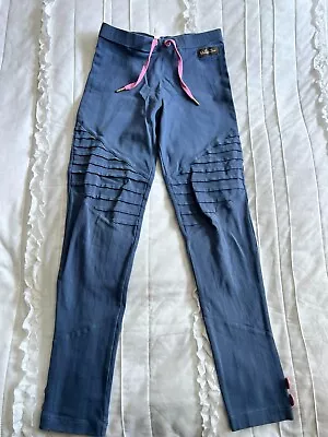 Matilda Jane Clothing Girls Size 8 EUC Keely Moto Leggings • $19