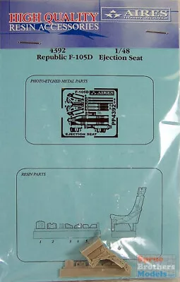 ARS4392 1:48 Aires F-105D Thunderchief Ejection Seat #4392 • $13.79