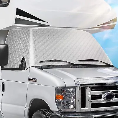 RV Windshield Cover Compatible With Ford Class C 1997-2023 RV Front Window Cover • $44.46