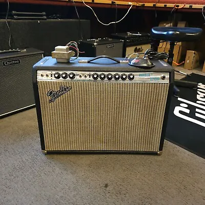 Used Fender Vibrolux Reverb 1975 W/Footswitch And Cover • $2249.99