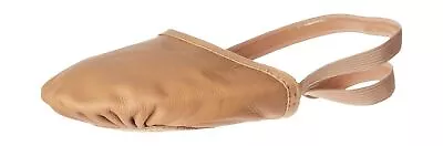 Bloch Dance Womens Eclipse Leather Contemporary Lyrical Ballet Shoe Medium Nude • $55.30