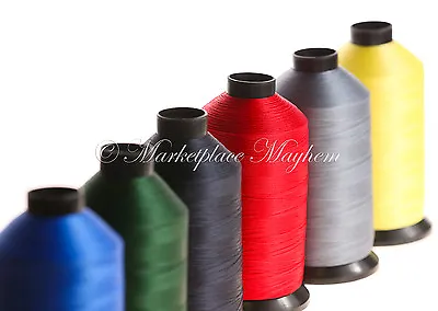 £5.48 • Buy Strong Bonded Nylon - Sewing Thread -20/40/60s - Tex 138/70/45 - 500 Metre/4000m