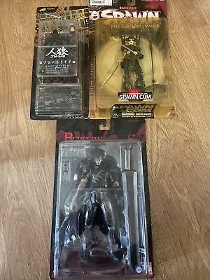 GUTS BLACK SWORDSMAN 2nd Edition BERSERK  & ProtectGear & Spawn Samurai Figures • $75