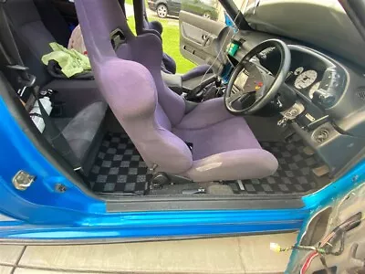 P2M For Nissan R32 Skyline GTR JDM RHD Front Rear Checkered Race Floor Mats • $95