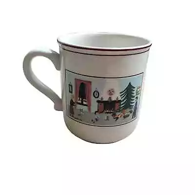 Villeroy & Boch Naif Christmas Mug Porcelain Coffee Cup Dinnerware White  • $20