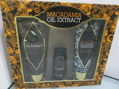Macadamia Oil Extract Gift Set XPEL 3pc Set Shampoo/Conditioner/Oil  • £8.99