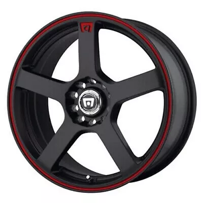 4 New 16x7 Motegi MR116 Black Wheel/Rim 4x100 4-100 16-7 ET40 • $571.58