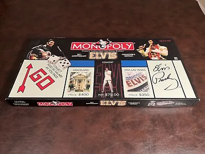 Parker Brothers Monopoly Elvis 25th Anniversary Collector's Edition Board Game • $37.99