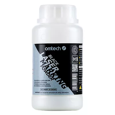 OMTech Metal Laser Marking Powder For CO2 Laser Engraver & Cutter 1.4 Oz • $21.48