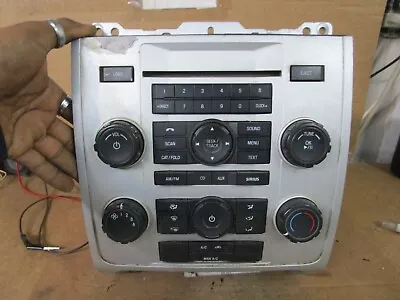 09-12 Ford Escape Radio Temperature CD Player Climate Control Panel Bl8t19c157aa • $75