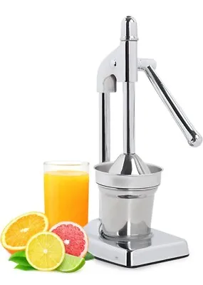 Royalford S/Steel Citrus Juicer Hand Press Manual Juicer Orange Lemon Lime • £24.89