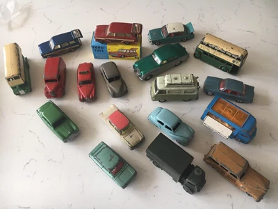 £250 • Buy Dinky Corgi Triang Model Cars Random Job Lot  18 Cars In Total All Great Cond