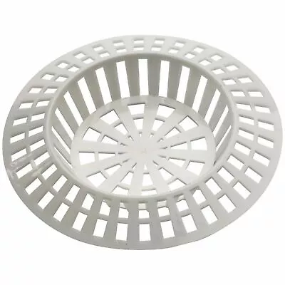 £2.42 • Buy LARGE 1.75  DRAIN STRAINER Cream Bath Shower Plug Catcher Stopper Clog Hair Trap