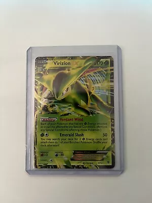 Pokémon TCG Virizion-EX Plasma Blast 9/101 Holo Holo Rare EX • $3.75