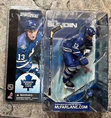 Mats Sundin McFarlane NHL Series 1 Toronto Maple Leafs Blue Jersey • $11