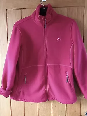 Ladies K-WAY Fleece Jacket Size 16 • $24.90