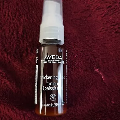 AVEDA Thickening Tonic Hair Volumizer - 1 Oz / 30 ML  - Mini Travel Size • $10.25