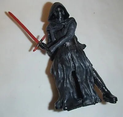 Kylo Ren Star Wars Hooded Action Figure 3.75  With Red Lightsaber • $8.53