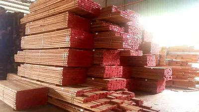 10 Board Feet Kiln Dried 8/4 Exotic Red Meranti Lumber Wood Fas Grade • $156.95