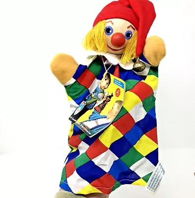Vintage Kersa German Hand Puppet Kasper Clown Handcrafted Wood Yarn Fabric NOS • $29.99