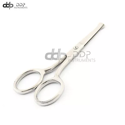 3.5  Mini Str Mustache Nose Ear Hair Remover Scissors Trimmer W/Safety BTS-626 • $7.10