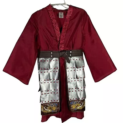 Disney Store Mulan Deluxe Costume Girls Sz 11-12 Embroidery Warrior Jacket Only • $42.88