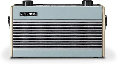 £74.95 • Buy Roberts Rambler BT Retro Digital Portable Bluetooth Radio DAB/DAB+/FM RDS BLUE