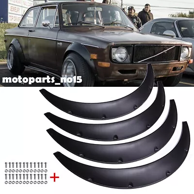 For Volvo 142 140 145 Fender Flare Wheel Arches Extra Wide Body Extensions 4.5  • $62.59