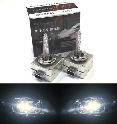 HID Xenon D1S Two Bulbs Head Light 5000K White Bi-Xenon Replacement Plug Play • $32.30