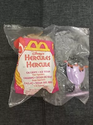 Vintage 1996 McDonald's Fast Food Toy Disney Hercules #8 Calliope/Ice Titan New • $2.99