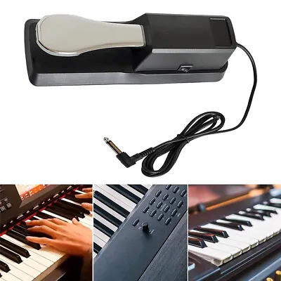 Universal Sustain Pedal Keyboard Piano Foot Damper Switch For Yamaha Casio Korg • $17.79