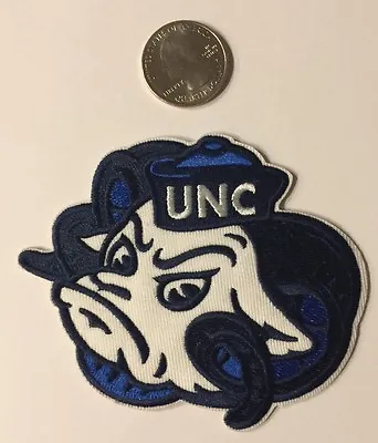 UNC University Of North Carolina Tar Heels Embroidered Iron On Patch 3.5”x 3” • $5.99