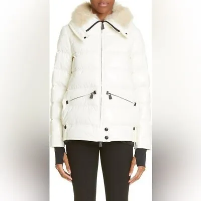 Moncler Grenoble Arabba Down Jacket With Shearling Collar • $875