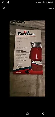 Garrison 1/2 HP Food Waste Disposer Model 3580495 Garbage Disposal • $55