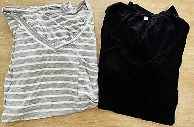 Women’s Maternity Shirts *Size Medium *Lot Of 2 • $10.99