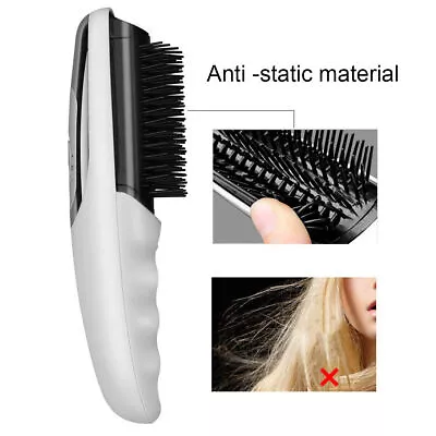 Electric Infrared Laser Hair Growth Head Scalp Vibrating Massager Comb Brushs UK • £8.39