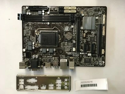 AU Seller Gigabyte GA-B85M-HD3  MATX  LGA1150 DDR3  Motherboard  • $50