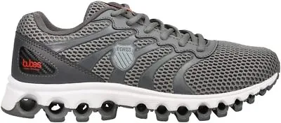 K-Swiss Men's Tubes 200 Asphalt/Jet Black/Spicy Orange 07112-061-M Training Shoe • $52.90