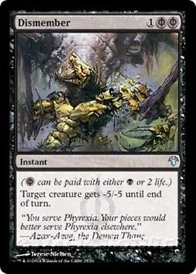 DISMEMBER Modern Event Deck MTG Black Instant Unc • £7.43