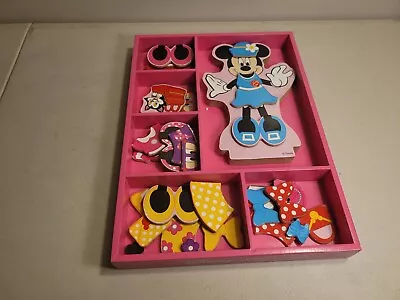 Melissa And Doug Fun Fashions Magnetic Dress-Up Minnie Mouse Clothes Girl • $4.77